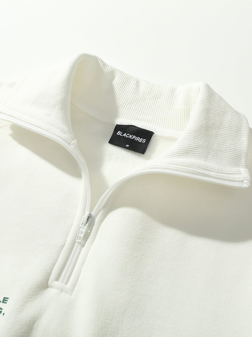 Sage | Unisex Half Zip Sweatshirt | Oversized Graphic Streetwear Style-Eltrendio