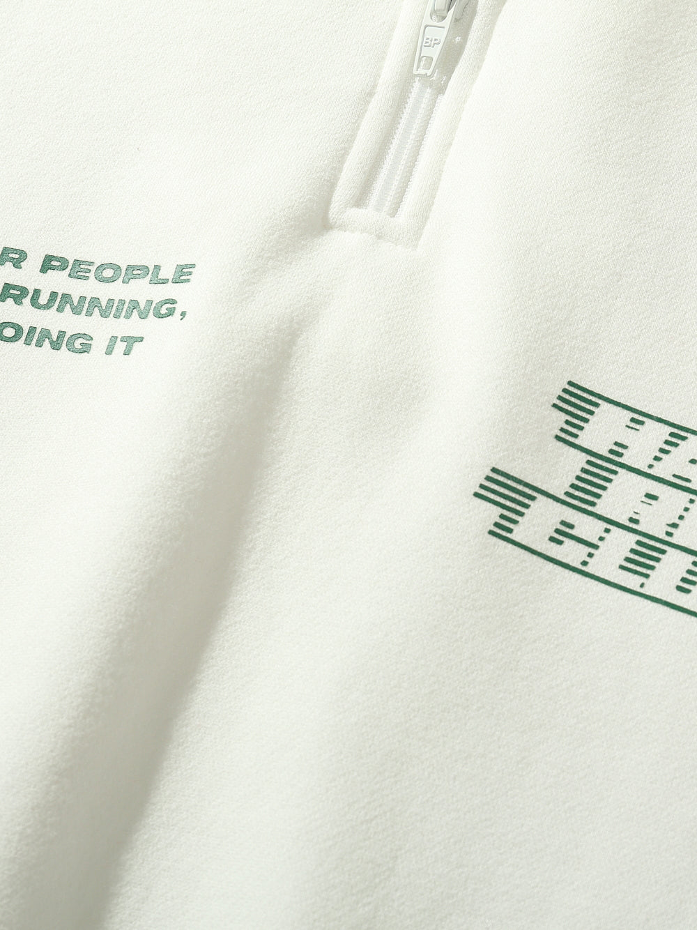 Sage | Unisex Half Zip Sweatshirt | Oversized Graphic Streetwear Style-Eltrendio