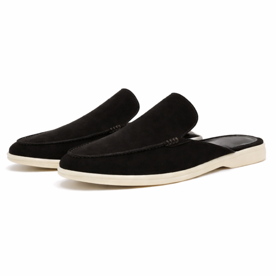 Sawyer | Men's Slip-On Moc Toe Low Profile Casual Footwear | Backless Loafers · Eltrendio