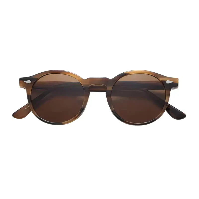 Sep | Unisex Round Sunglasses | Polarised Lenses · Eltrendio