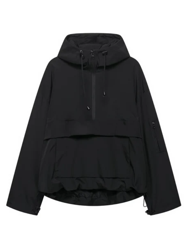 Sophie | Women's Half-Zip Anorak | Hooded · Eltrendio