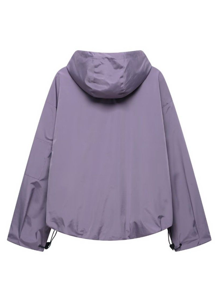 Sophie | Women's Half-Zip Anorak | Hooded · Eltrendio