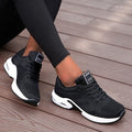 Sophie | Women's Lace-Up Trainers | Mesh Knit · Eltrendio