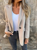 Sophie | Women's Single-Button Blazer | Notch Lapel · Eltrendio