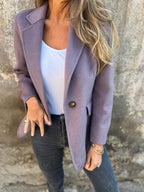 Sophie | Women's Single-Button Blazer | Notch Lapel · Eltrendio