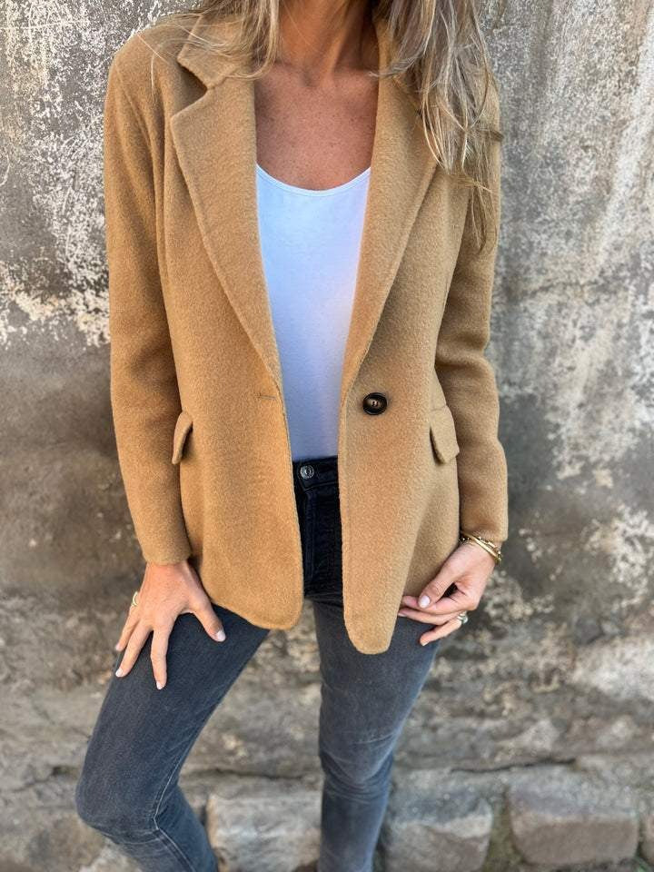 Sophie | Women's Single-Button Blazer | Notch Lapel · Eltrendio