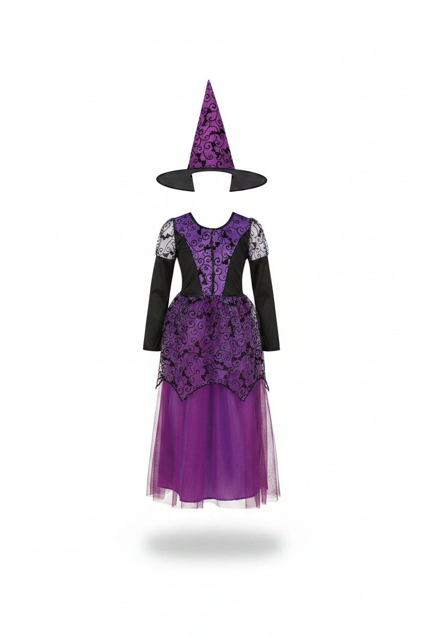 Willow | Kids' Witch Costume | With Hat · Eltrendio