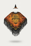 Willow | Women's Halloween Poncho | Fringed Hem · Eltrendio