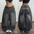 Willow | Women's Wide-Leg Jeans | Distressed Denim · Eltrendio