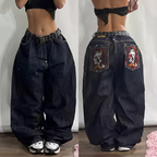 Willow | Women's Wide-Leg Jeans | Distressed Denim · Eltrendio
