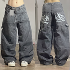 Willow | Women's Wide-Leg Jeans | Distressed Denim · Eltrendio