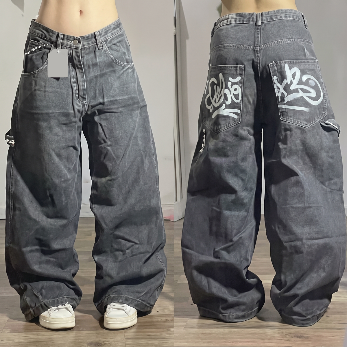 Willow | Women's Wide-Leg Jeans | Distressed Denim · Eltrendio