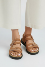 Lucy | Women's Wide Fit Sandals | Touch Fastening · Eltrendio