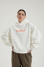 Wren | Unisex Printed Cropped Hoodie | Oversized Fleece Lined-Eltrendio