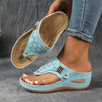 Wedge Sandals For Women | Casual Slip On Wedges-Women Shoes-Eltrendio