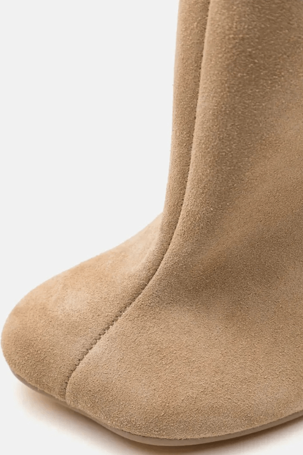 Florence | Women’s Knee High Boots | Pull On Tall Shaft Occasion Footwear-Women Shoes-Eltrendio