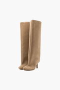 Florence | Women’s Knee High Boots | Pull On Tall Shaft Occasion Footwear-Women Shoes-Eltrendio