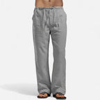 Harlington | Men’s Wide Leg Trousers | Elastic Waist Side Pockets Casual Wear-Men Pants-Eltrendio