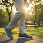 Harry | Men’s Slip On Walking Shoes | Perforated Upper Low Profile Casual Footwear-Men Shoes-Eltrendio