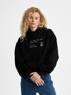 Jordan | Unisex Printed Cropped Hoodie | Oversized Fleece Lined-Eltrendio