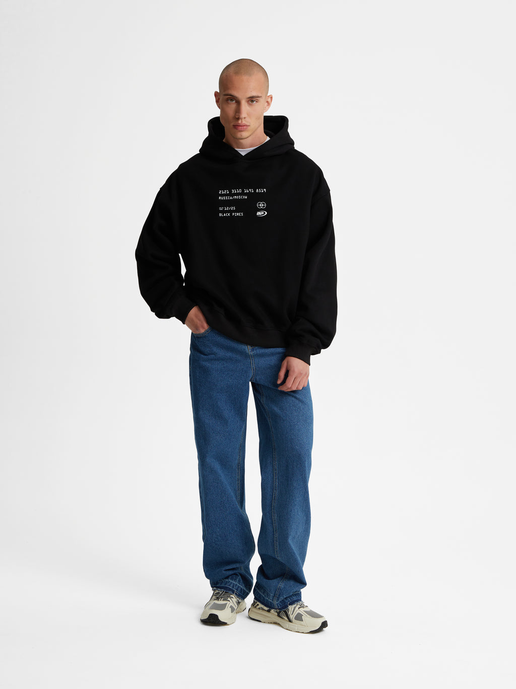 Jordan | Unisex Printed Cropped Hoodie | Oversized Fleece Lined-Eltrendio