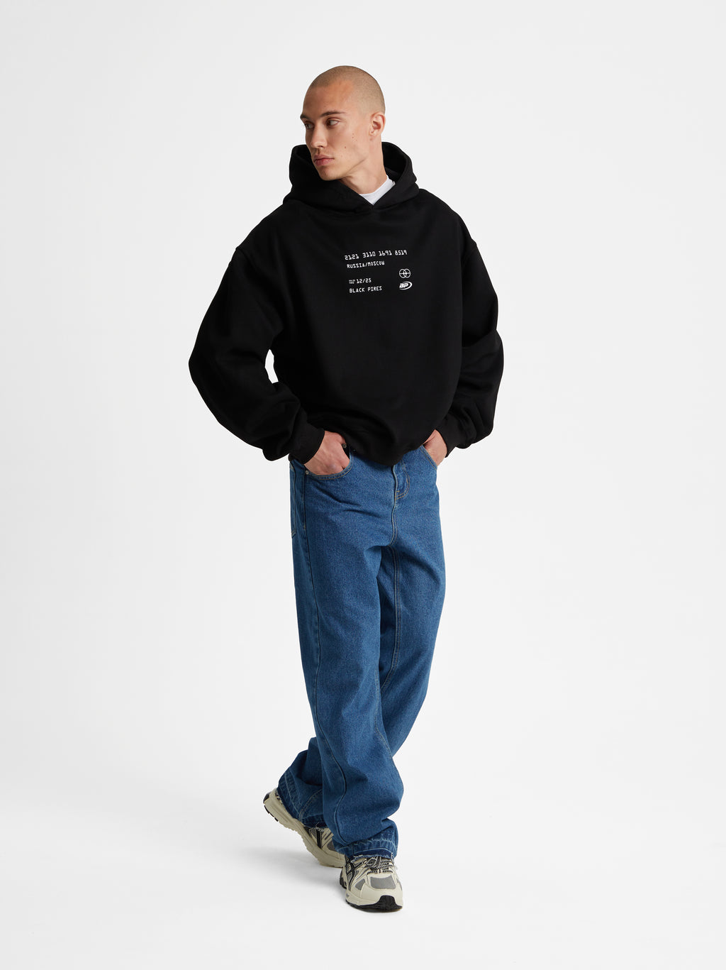 Jordan | Unisex Printed Cropped Hoodie | Oversized Fleece Lined-Eltrendio