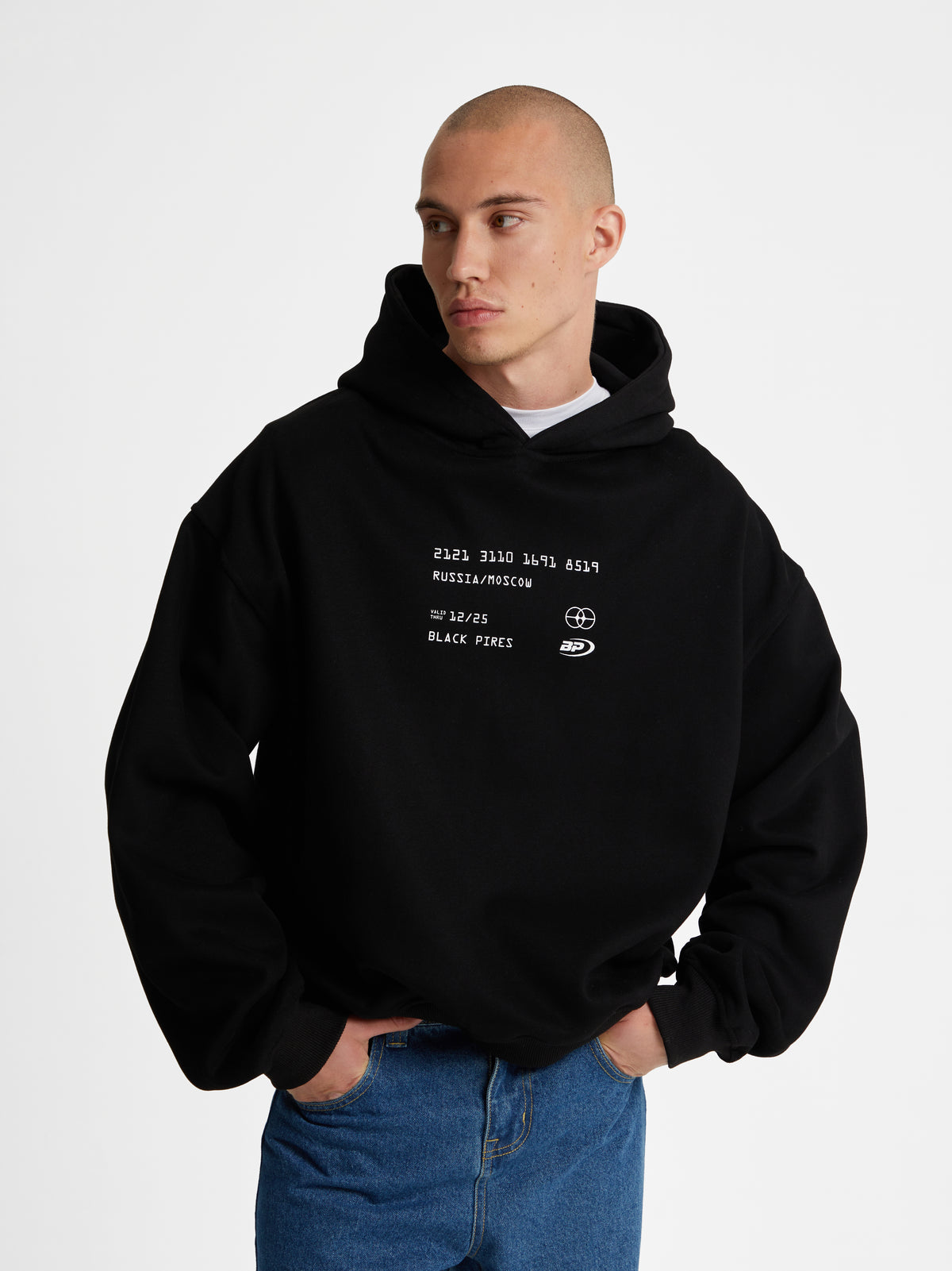 Jordan | Unisex Printed Cropped Hoodie | Oversized Fleece Lined-Eltrendio