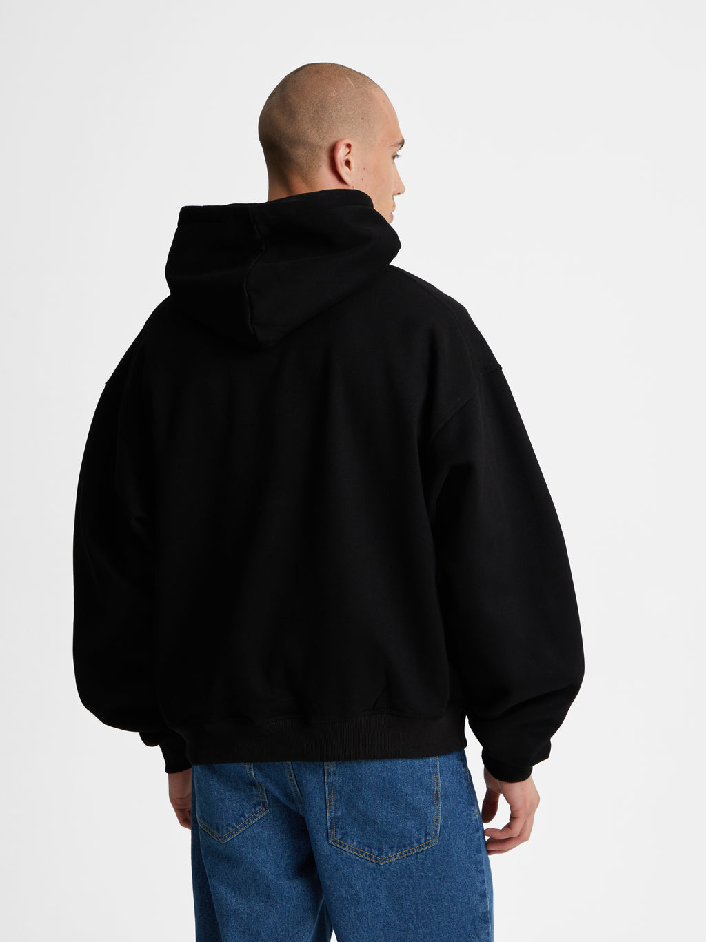Jordan | Unisex Printed Cropped Hoodie | Oversized Fleece Lined-Eltrendio