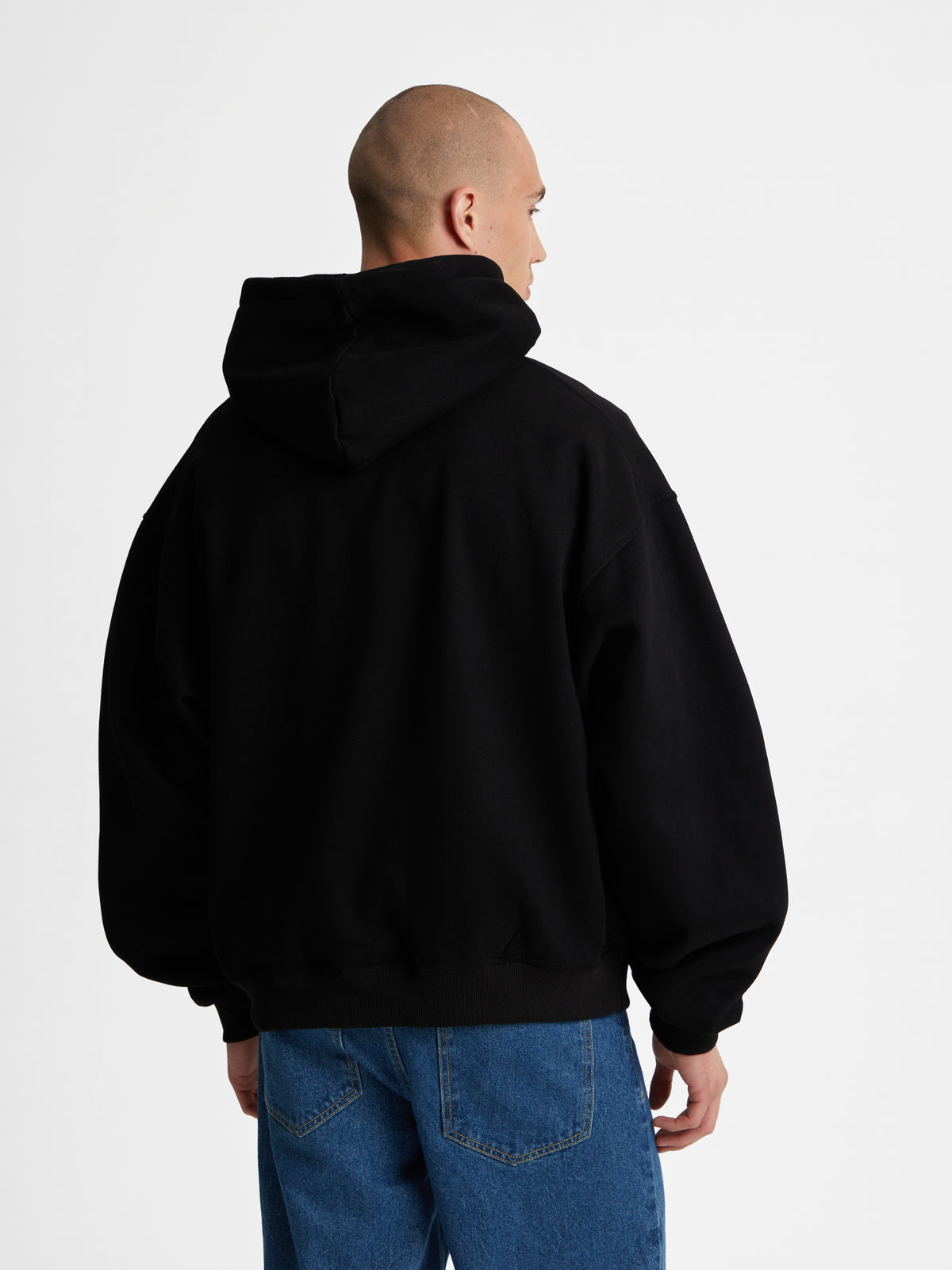 Jordan | Unisex Printed Cropped Hoodie | Oversized Fleece Lined-Eltrendio