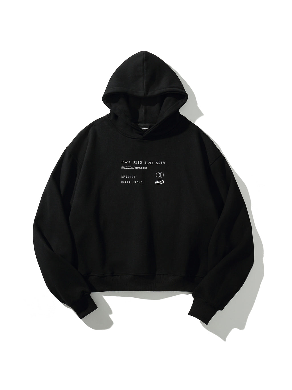 Jordan | Unisex Printed Cropped Hoodie | Oversized Fleece Lined-Eltrendio