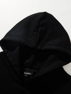 Jordan | Unisex Printed Cropped Hoodie | Oversized Fleece Lined-Eltrendio