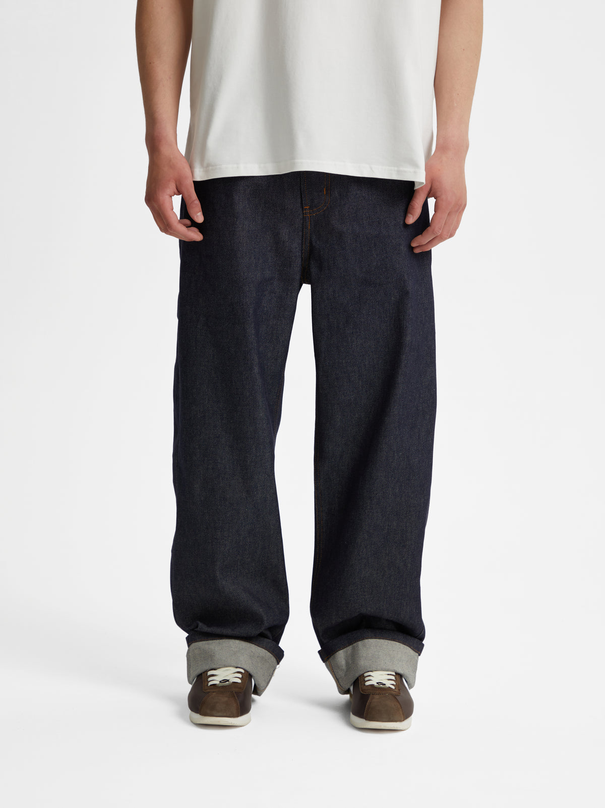 Jude | Men's Boyfriend Jeans | Wide Straight Leg Y2K Skater Style-Eltrendio