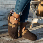 Lily | Women’s Buckle Detail Slippers | Closed Toe Slip On Indoor Footwear-Women Shoes-Eltrendio