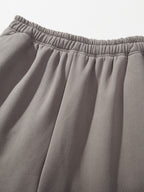 Logan | Men's Wide Sweatpants | Fleece Lined Drawstring Straight Leg-Eltrendio