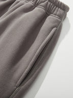 Logan | Men's Wide Sweatpants | Fleece Lined Drawstring Straight Leg-Eltrendio