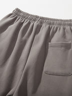 Logan | Men's Wide Sweatpants | Fleece Lined Drawstring Straight Leg-Eltrendio