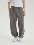 Logan | Men's Wide Sweatpants | Fleece Lined Drawstring Straight Leg-Eltrendio