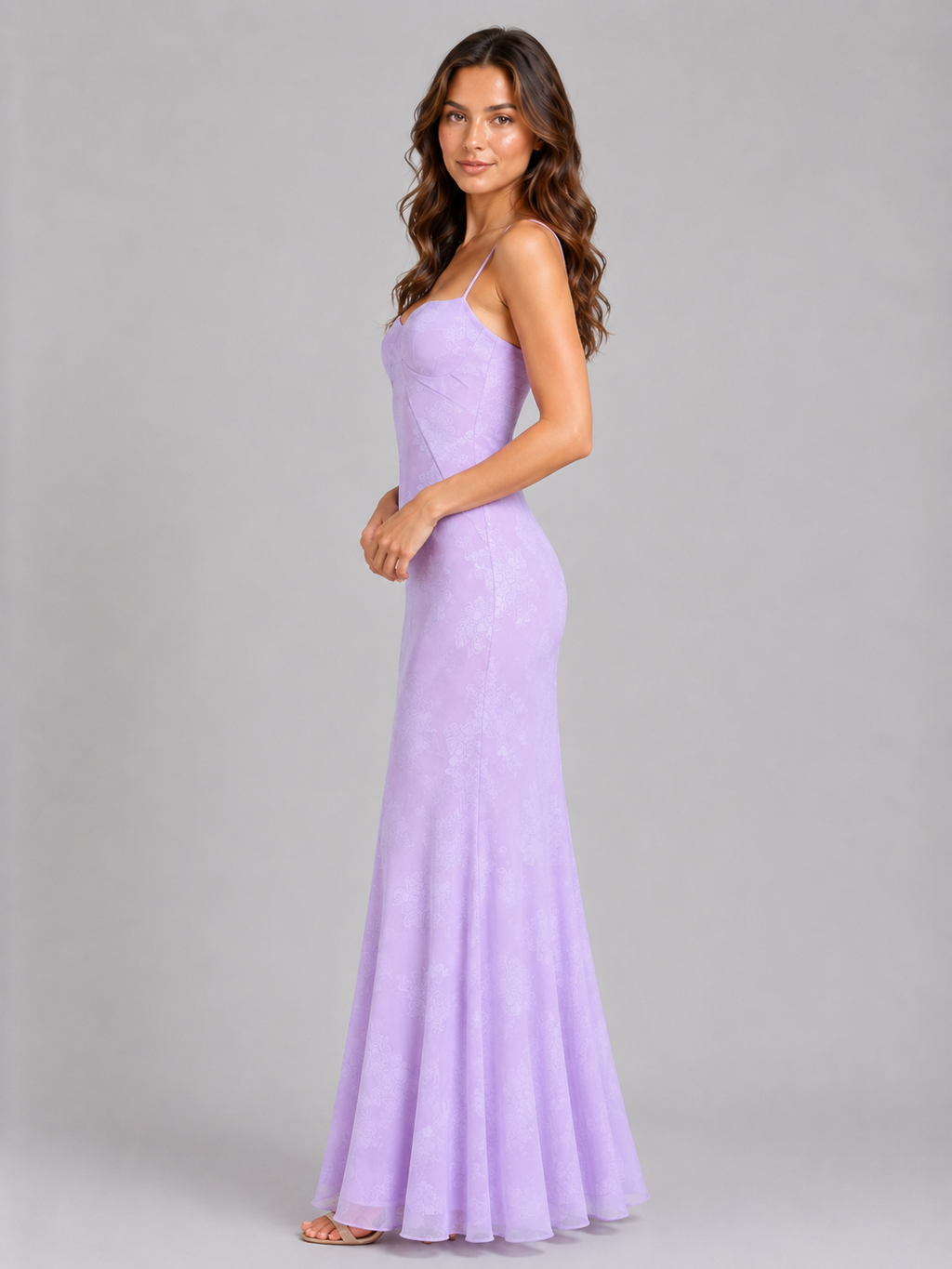 Lucinda | Women’s Maxi Dress | Sweetheart Neck Strappy Wedding Guest-Women Dress-Eltrendio