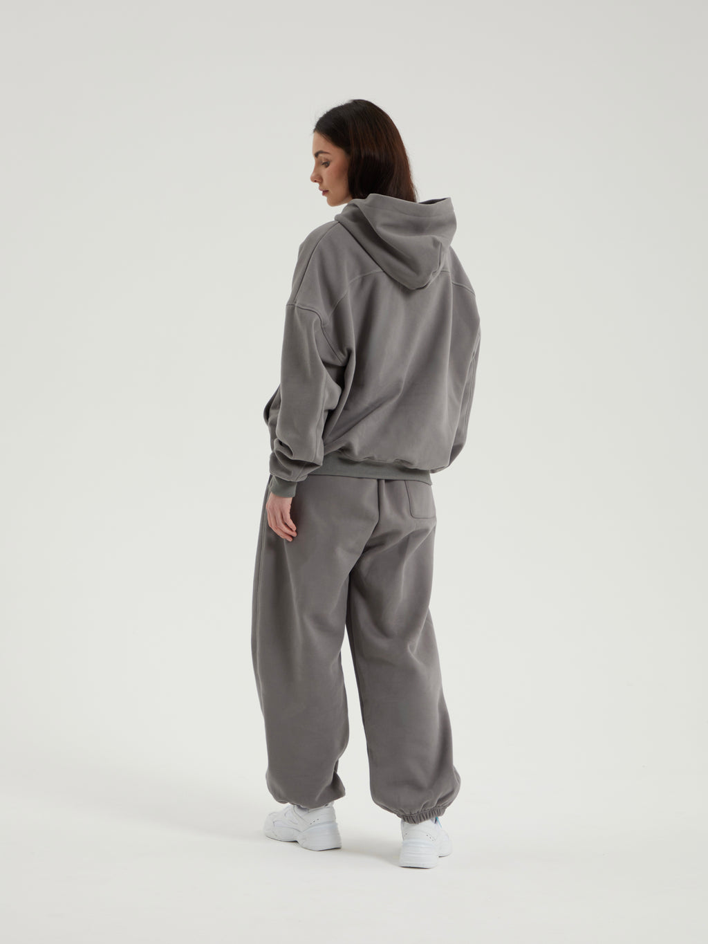 Rowan | Unisex Oversized Zip Hoodie | Fleece Lined Layering Style-Eltrendio