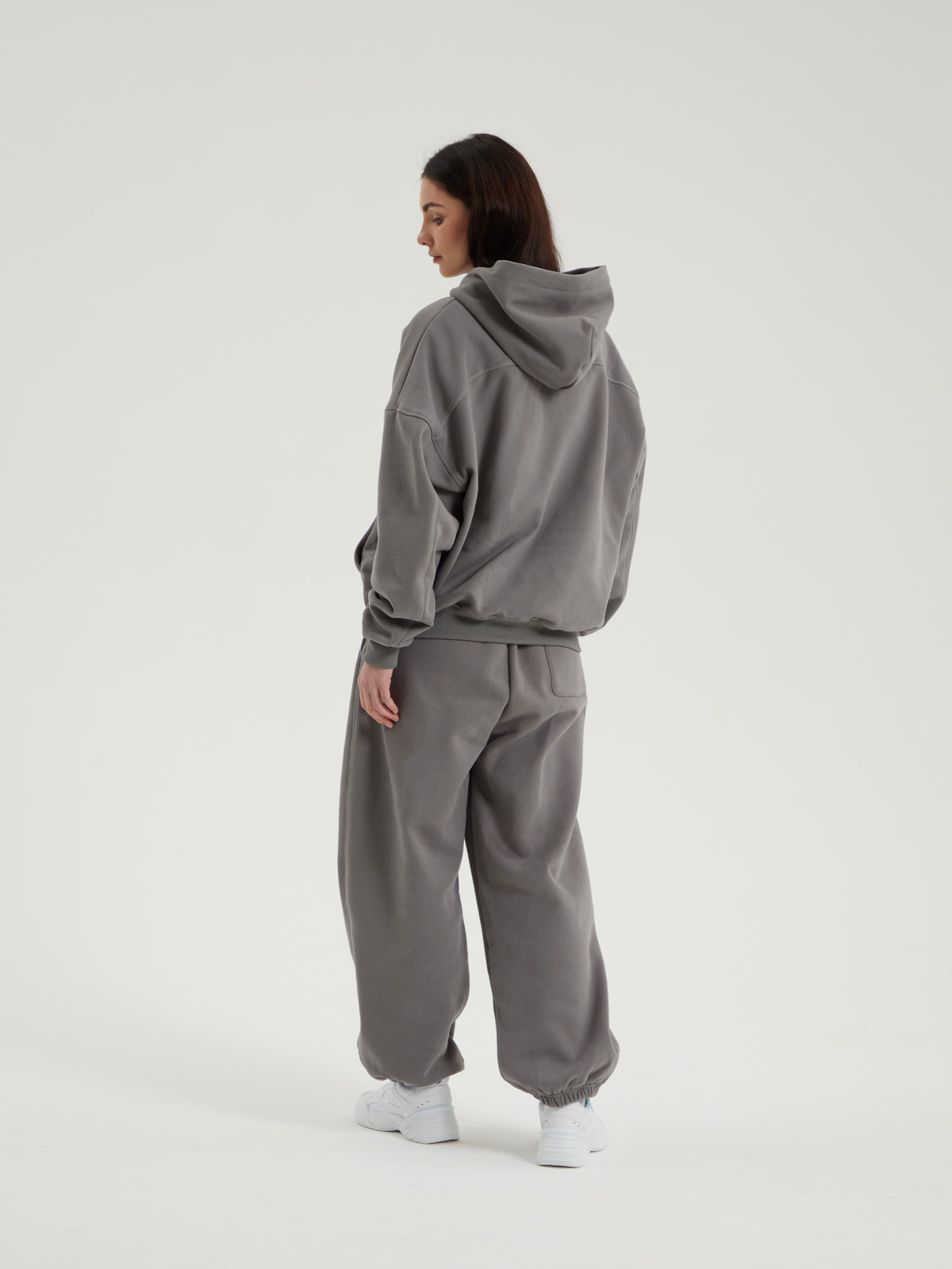 Rowan | Unisex Oversized Zip Hoodie | Fleece Lined Layering Style-Eltrendio