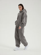 Rowan | Unisex Oversized Zip Hoodie | Fleece Lined Layering Style-Eltrendio