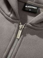 Rowan | Unisex Oversized Zip Hoodie | Fleece Lined Layering Style-Eltrendio