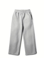 Norman | Men’s Hoodie And Trousers Set | Kangaroo Pocket Wide Leg Casual Wear-Men Outfit Set-Eltrendio