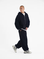 Oakley | Unisex Oversized Zip Hoodie | Fleece Lined Warm Layering Style-Eltrendio