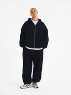 Oakley | Unisex Oversized Zip Hoodie | Fleece Lined Warm Layering Style-Eltrendio