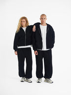 Oakley | Unisex Oversized Zip Hoodie | Fleece Lined Warm Layering Style-Eltrendio