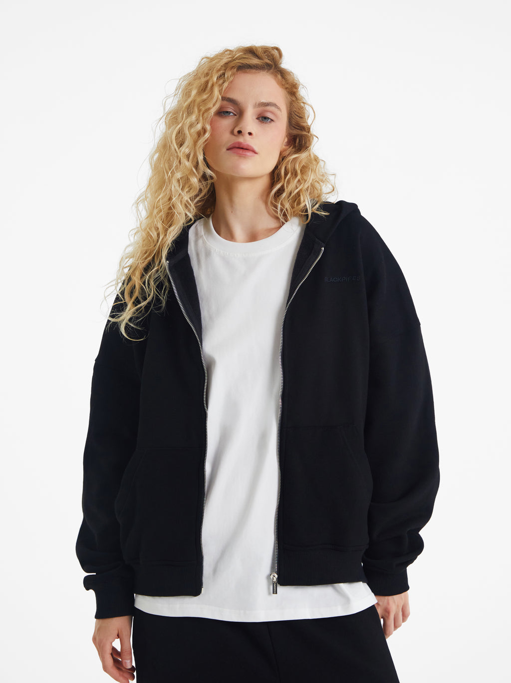 Oakley | Unisex Oversized Zip Hoodie | Fleece Lined Warm Layering Style-Eltrendio