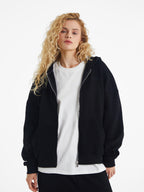 Oakley | Unisex Oversized Zip Hoodie | Fleece Lined Warm Layering Style-Eltrendio