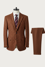 Oliver | Men's Textured Suit Set | Two Piece Business Suit-Men Outfit Set-Eltrendio
