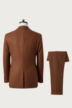 Oliver | Men's Textured Suit Set | Two Piece Business Suit-Men Outfit Set-Eltrendio